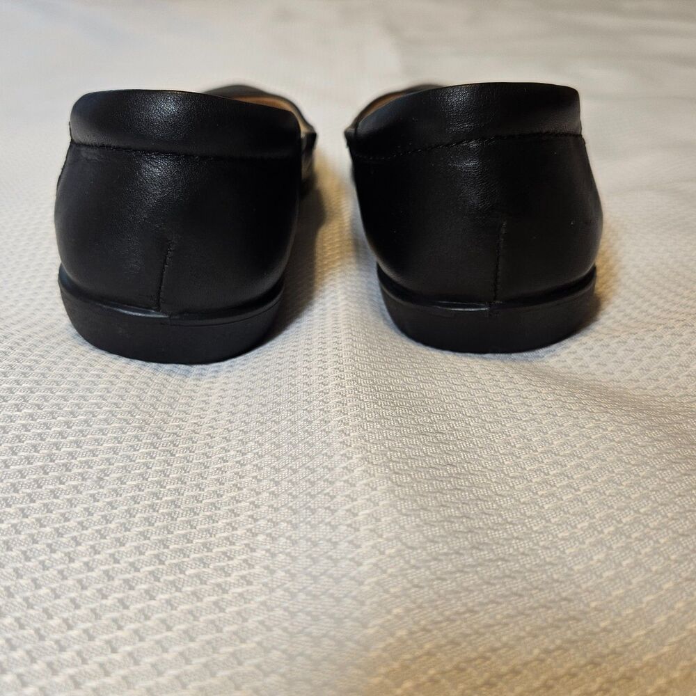 Naturalizer Flexy Leather Slip on Black Ballet shoes womens 7 - Picture 5 of 7